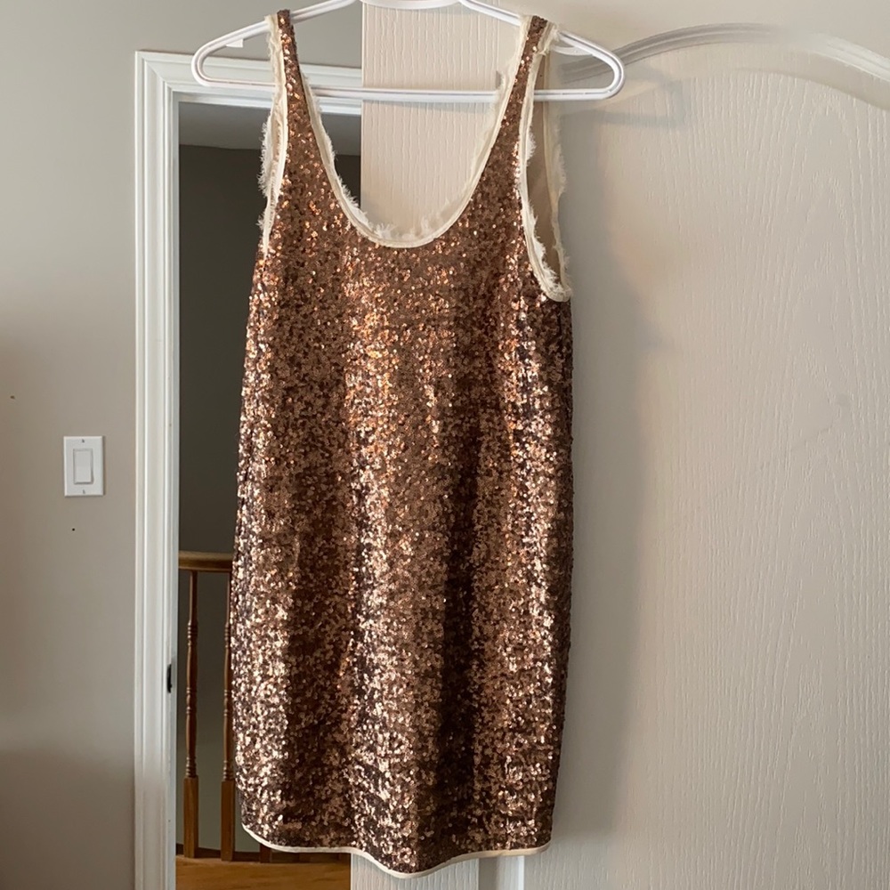 WILFRED (ARITZIA) sequinned mini dress
